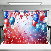 Aperturee - Aperturee Bokeh Ribbons Celebration Holiday Photo Backdrop